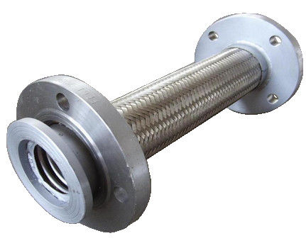 Stainless Steel Flexible DN 1/4-12 Inch Corrugated Metal Hose With Assembly Flange