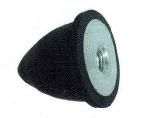 High Pressure Resistance Cylindrical Rubber Shock Absorber 2.5kg Weight