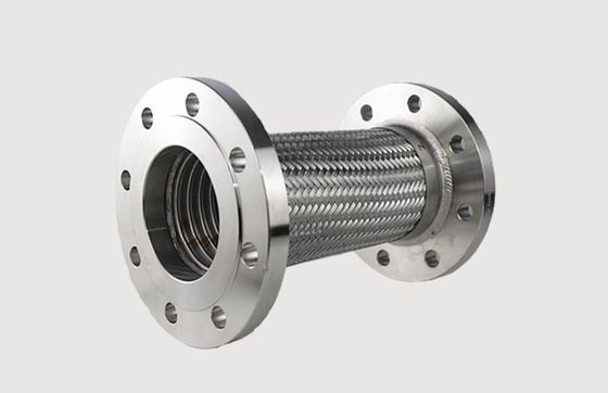 Armored Metal Flexible Hose With Flange 3-12mm Thickness