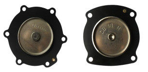 Right Angle Pulse Valve Silicone Rubber Diaphragm NBR NR CR FR Material