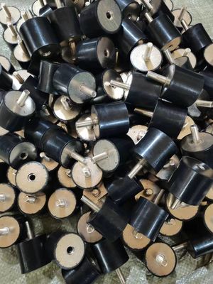 CylindricalRubber Shock Absorber Low Maintenance Wide Temperature Range Load Capacity