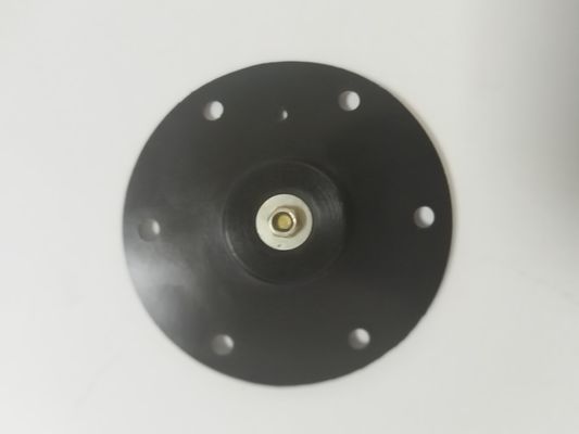 Chemical Resistance Solenoid Valve Diaphragm with Wide Operating Temperature Range in Black Finish