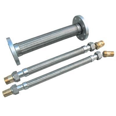 PTFE  धातु स्टेनलेस स्टील लचीली नली शॉक अवशोषित नली