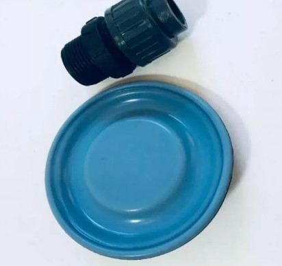 पैमाइश उपकरण के लिए 100% शुद्ध PTFE सीलिंग रबर डायाफ्राम;