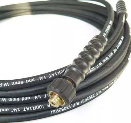 घुमावदार कंक्रीट पम्प खुदाई हाइड्रोलिक रबर नली 45MPA