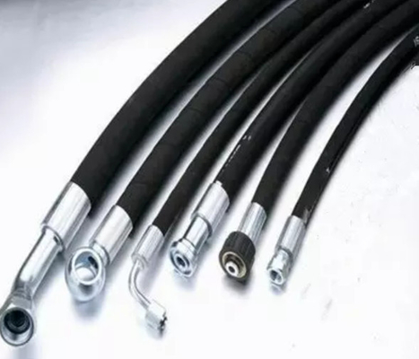 फाइबर कवर हाई प्रेशर हाई टेम्परेचर रेज़िस्टेंस एयर होज़ 6mm-1000mm