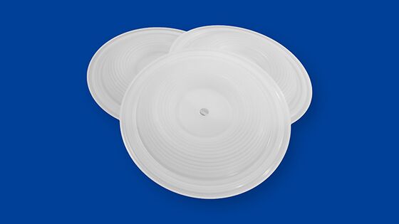 50 मिमी व्यास मीटरिंग पंप डायाफ्राम 10 मिली/मिनट तक की प्रवाह दर का समर्थन करता है, हल्का वजन 15 ग्राम, तरल पदार्थ मीटरिंग के लिए डिज़ाइन किया गया