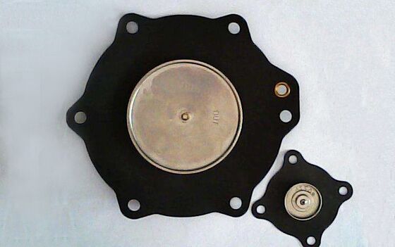 पल्स जेट वाल्व पल्स वाल्व डायफ्राम नाइट्राइल रबर एनबीआर दबाव रेटिंग 0.2 से 0.8 एमपीए घटक से बना