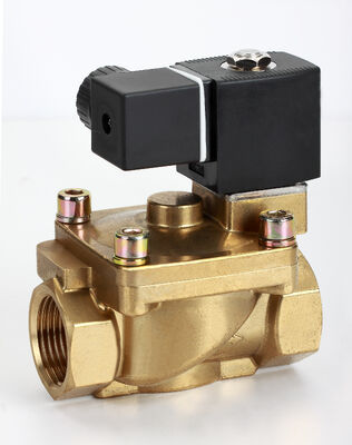 द्रव नियंत्रण के लिए सामान्य रूप से खुला सामान्य रूप से बंद पीतल सोलेनोइड वाल्व